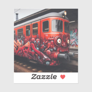Graffiti Art Autocollant en vinyle taillé sur mesu