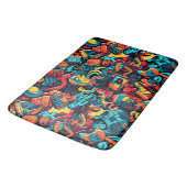 Graffiti Art Bath Mat (Gekanteld)