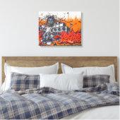 Graffiti Art Canvas Afdruk (Insitu (Slaapkamer))