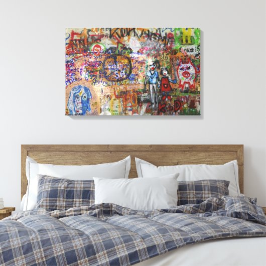 Graffiti Art Canvas Afdruk (Insitu (Slaapkamer))