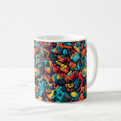 Graffiti Art Coffee Mok (Voorkant rechts)