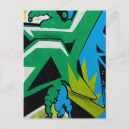 graffiti Art Design Briefkaart