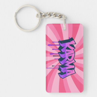 Graffiti art "KARMA" Sleutelhanger