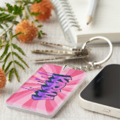 Graffiti art "KARMA" Sleutelhanger (Voorkant Rechts)