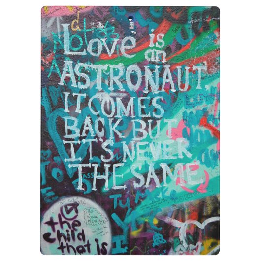 Graffiti Art Klembord (Achterkant)