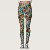 Graffiti Art Leggings (Devant)