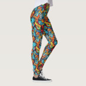 Graffiti Art Leggings (Droite)