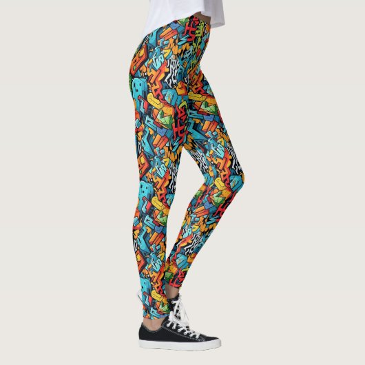 Graffiti Art Leggings (Droite)
