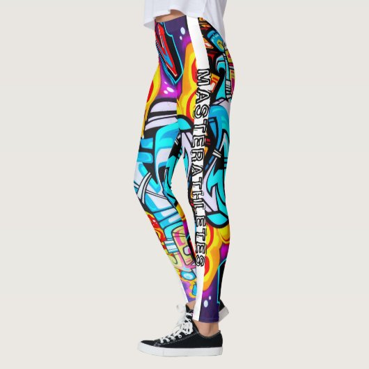 Graffiti Art Leggings (Gauche)