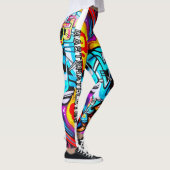 Graffiti Art Leggings (Droite)