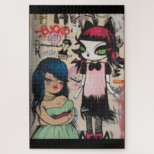 Graffiti Art Legpuzzel (Verticaal)