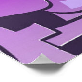 Graffiti art mot maison bureau décoration poster (Coin)