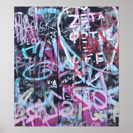 Graffiti Art Poster (Voorkant)