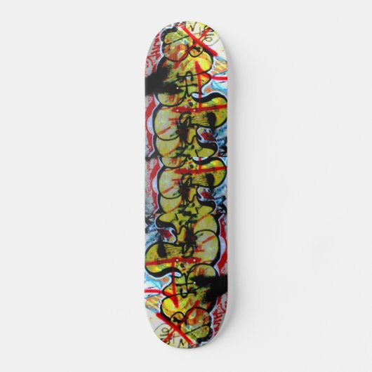 Graffiti Art Skateboard (Voorkant)