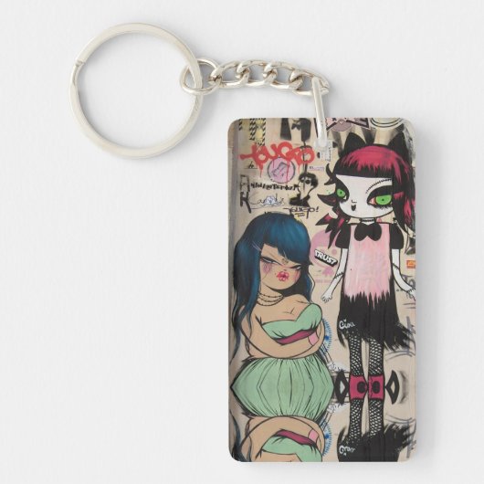 Graffiti Art Sleutelhanger (Voorkant)