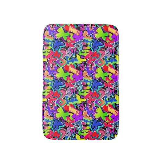 Graffiti Badmat (Voorkant Verticaal)