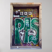 Graffiti Bar-deur