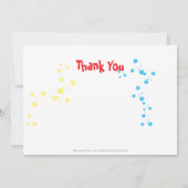 Graffiti Bar Mitzvah Dank u Bedankkaart (Achterkant)