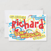 Graffiti Bar Mitzvah RSVP (Devant)