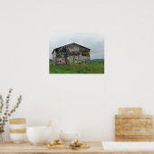 Graffiti Barn Poster (Keuken)