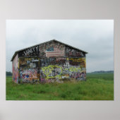 Graffiti Barn Poster (Voorkant)