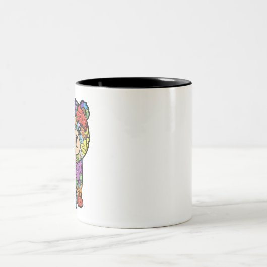 Graffiti Bear Mug - Version à droite (Centre)