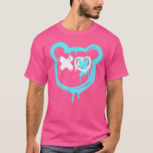 Graffiti Beer Love Punk Spray Paint Art Graffiti B T-shirt