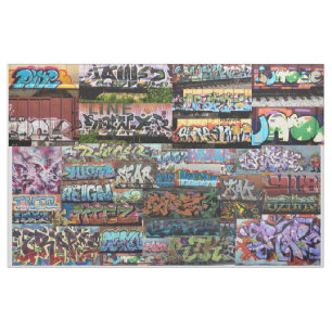 Graffiti-bom Stof