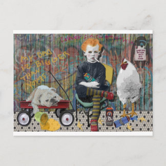 Graffiti Boy Briefkaart