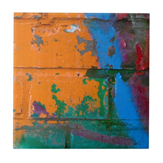 Graffiti Brick Tegeltje (Voorkant)