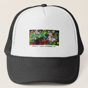 Graffiti Brick Wall Trucker Pet