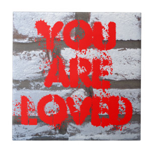 Graffiti Bricks Tegeltje