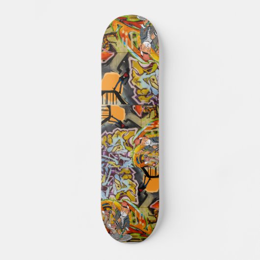 Graffiti Bridge Skateboard (Voorkant)