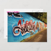 Graffiti Briefkaart (Voorkant / Achterkant)