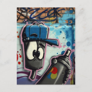 Graffiti Briefkaart