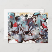 Graffiti Briefkaart (Voorkant / Achterkant)
