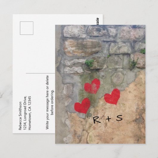 Graffiti Briefkaart (Voorkant / Achterkant)