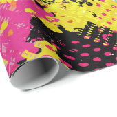 Graffiti bright psychedelic seamless pattern illus cadeaupapier (Rol Hoek)