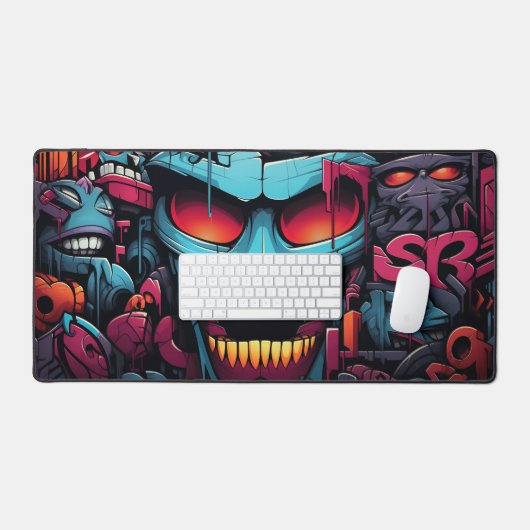 Graffiti Bureau Mat (Clavier et souris)
