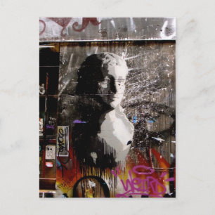 graffiti-buste briefkaart