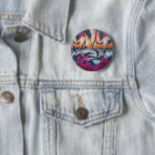 graffiti-Button Ronde Button 5,7 Cm (In situ)