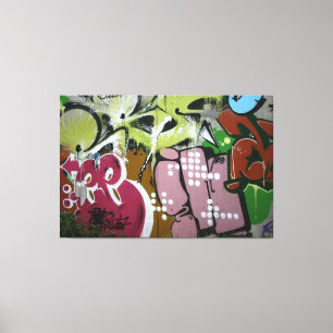 Graffiti Canvas Afdruk