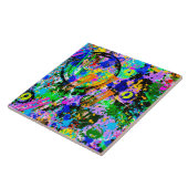 Graffiti Carnaval 2 Tegeltje (Zijkant)