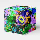 Graffiti Carnival Bedankdoosjes (Voorkant Zijde)