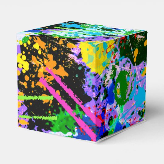 Graffiti Carnival Bedankdoosjes (Achterkant)