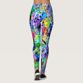 Graffiti Carnival Leggings (Achterkant)