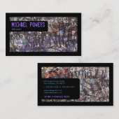 Graffiti Cartes de visite (Devant / Derrière)