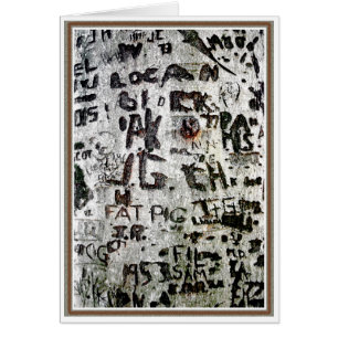 Graffiti Carvings