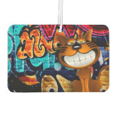 Graffiti Cat Luchtverfrisser (Achterkant)