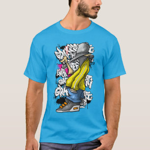 Graffiti Character spray verf VANDAL ARTIST T-shirt